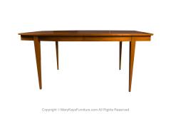  Young Manufacturing Company Young Manufacturing Mid Century Extending Walnut Dining Table - 3090768