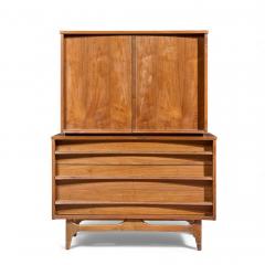  Young Manufacturing Company Young Manufacturing Mid Century Highboy Dresser - 4436291