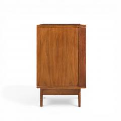  Young Manufacturing Company Young Manufacturing Mid Century Walnut Curved Front Credenza - 4551579