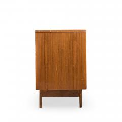  Young Manufacturing Company Young Manufacturing Mid Century Walnut Curved Lowboy Dresser - 4644711
