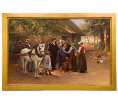  Young Naval Conscript Antique French Painting by Julien Le Blant - 4560205