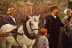  Young Naval Conscript Antique French Painting by Julien Le Blant - 4560208