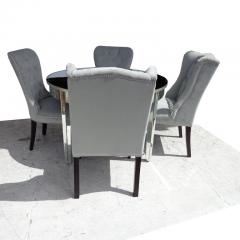  Z Gallerie Mirrored Table and Archer Dining Chairs by Z Gallerie - 2730368