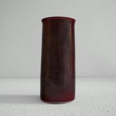  Zaalberg Meindert Zaalberg Hand Signed Purple Metallic Glazed Studio Pottery Vase - 4609107