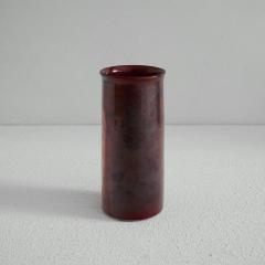  Zaalberg Meindert Zaalberg Hand Signed Purple Metallic Glazed Studio Pottery Vase - 4609110