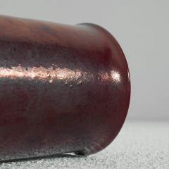  Zaalberg Meindert Zaalberg Hand Signed Purple Metallic Glazed Studio Pottery Vase - 4609111