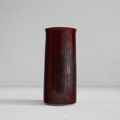  Zaalberg Meindert Zaalberg Hand Signed Purple Metallic Glazed Studio Pottery Vase - 4609113