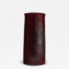  Zaalberg Meindert Zaalberg Hand Signed Purple Metallic Glazed Studio Pottery Vase - 4614798