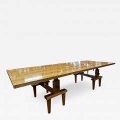  Zanotta 1950s Italian Bramante Beech Dining Work Studio Table by Castiglioni for Zanotta - 2970964