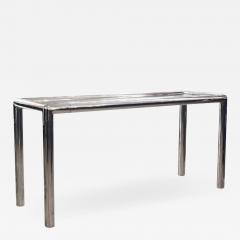  Zanotta 1970S CHROME CONSOLE TABLE - 1919648