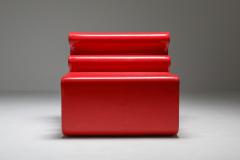  Zanotta Karelia Red Lounge Chair by Liisi Beckmann for Zanotta 1960s - 1382599