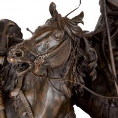  Zaporozhian Cossack After Battle Russian patinated bronze sculpture - 4283718
