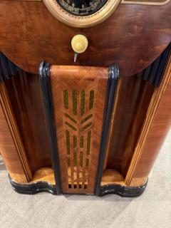  Zenith Electronics Zenith 12 S 470 Aztec Console Radio 1940 Classic - 4251174