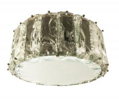  ZeroQuattro Chiseled Glass Flush Mount Chandelier by Zero Quattro - 1573312