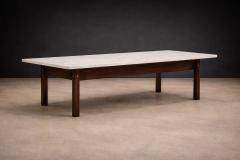  Ziglio Decora es Brazilian Modern Rosewood Marble Coffee Table by Ziglio Decora es - 4524910