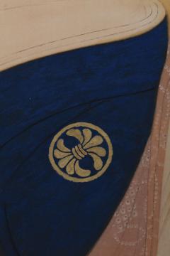  bayashi Chimaki Young Woman Beneath a Flowering Cherry Tree 1920s 1930s - 4492096