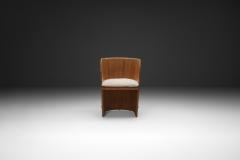  by M belfabrik Pine Barrel Armchair by by M belfabrik Sweden 1940s - 4556296