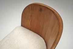  by M belfabrik Pine Barrel Armchair by by M belfabrik Sweden 1940s - 4556303