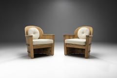  by M belfabrik Pine and Iron Easy Chairs by by M belfabrik Sweden 1930s - 2284131
