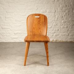  by M belfabrik Set of Six Model SMI 110 Pine Cabin Chairs by by M belfabrik Sweden 1940s - 3103420