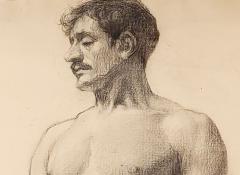  cole des Beaux Arts Academic Study France 19th Century - 3070694