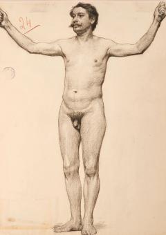  cole des Beaux Arts Academic Study France circa 1880 - 4234176