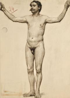  cole des Beaux Arts Academic Study France circa 1880 - 4235899