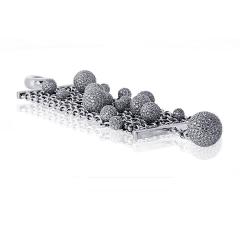  de Grisogono De Grisogono Boule 18K White Gold Pave Diamonds Bracelet - 4612334