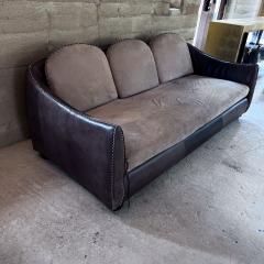  de Sede 1960s Whipstitch Sofa Brown Leather after De Sede - 3636724