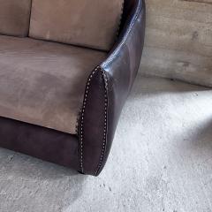  de Sede 1960s Whipstitch Sofa Brown Leather after De Sede - 3636727