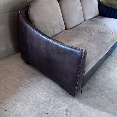  de Sede 1960s Whipstitch Sofa Brown Leather after De Sede - 3636732