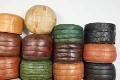  de Sede DE SEDE LEATHER PATCHWORK OTTOMANS - 3650309