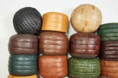  de Sede DE SEDE LEATHER PATCHWORK OTTOMANS - 3650313