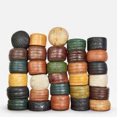  de Sede DE SEDE LEATHER PATCHWORK OTTOMANS - 3653124