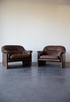  de Sede DS 16 Leather Lounge Chairs by De Sede - 4715185