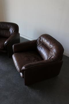  de Sede DS 16 Leather Lounge Chairs by De Sede - 4715221