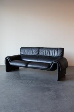  de Sede DS 2011 in Black Leather Sofa by De Sede - 4535658