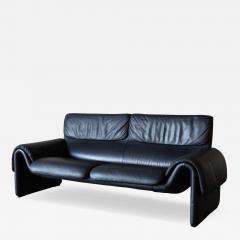  de Sede DS 2011 in Black Leather Sofa by De Sede - 4536579
