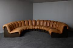  de Sede DS 600 Brown Leather Twenty Element Sofa by DeSede - 3741425