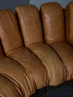  de Sede DS 600 Brown Leather Twenty Element Sofa by DeSede - 3741430