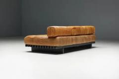  de Sede Daybed DS80 by De Sede in Cognac Leather Switzerland 1970s - 3772680