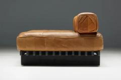  de Sede Daybed DS80 by De Sede in Cognac Leather Switzerland 1970s - 3772686