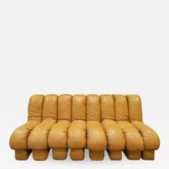  de Sede De Sede 8 Section Armless Non Stop Sofa 1970s - 1544453