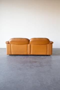  de Sede De Sede DS 101 Cognac Leather Sofa 1970s - 4580872