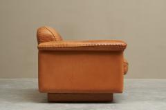  de Sede De Sede DS 101 Lounge Chair in Patinated Cognac Leather 1970s - 4468533