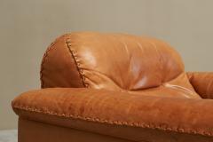  de Sede De Sede DS 101 Lounge Chair in Patinated Cognac Leather 1970s - 4468538