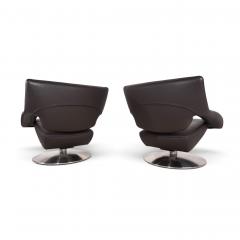  de Sede De Sede DS 255 Avantgarde Lounge Chair in Dark Brown Leather 2000 - 4779018
