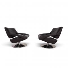  de Sede De Sede DS 255 Avantgarde Lounge Chair in Dark Brown Leather 2000 - 4779027