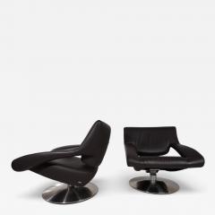  de Sede De Sede DS 255 Avantgarde Lounge Chair in Dark Brown Leather 2000 - 4779037