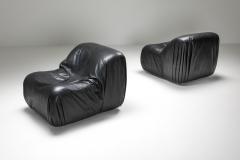  de Sede De Sede DS 41 Lounge Chair in High Quality Black Leather 1970s - 1367343